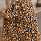 Leopard Print Fur Cardigan