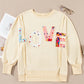 LOVE PATCH Graphic Oversized Sweatshirt