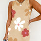 Daisy Flower Print Tank Dress