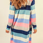 Print Long Cardigan