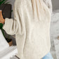 Loose Knitted V Neck Sweater
