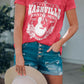 Nashville Music City Graphic Mineral Washed Tee