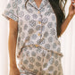 Floret Printed Pajama Shorts Set