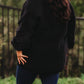 Pom Pom Detail Open Front Plus Size Cardigan