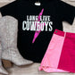 LONG LIVE COWBOYS Bolt Graphic Tee