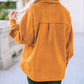 Flap Pocket Buttoned Jacket