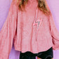 Thunder Bolt Sequin Oversized Hoodie