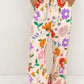 Floral Printed Loose Pants