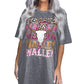 WALLEN Cowskull Graphic Oversized Tee