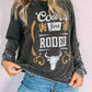 Coors Banquet RODEO Graphic Mineral Washed Sweatshirt