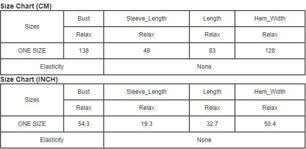 Plain Oversized Half Sleeve Open Front Kimono