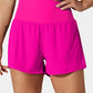 Pocketed Wide Waistband Swim Shorts