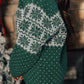 Christmas Snowflake Pattern Drop Shoulder Plus Size Sweater