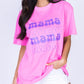 Bonbon MAMA Graphic Oversized T shirt