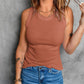 Round neck Sleeveless tank Top
