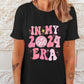 IN MY 2024 ERA New Year Graphic T-shirt