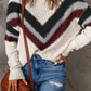 Striped Drop Shoulder Sweater