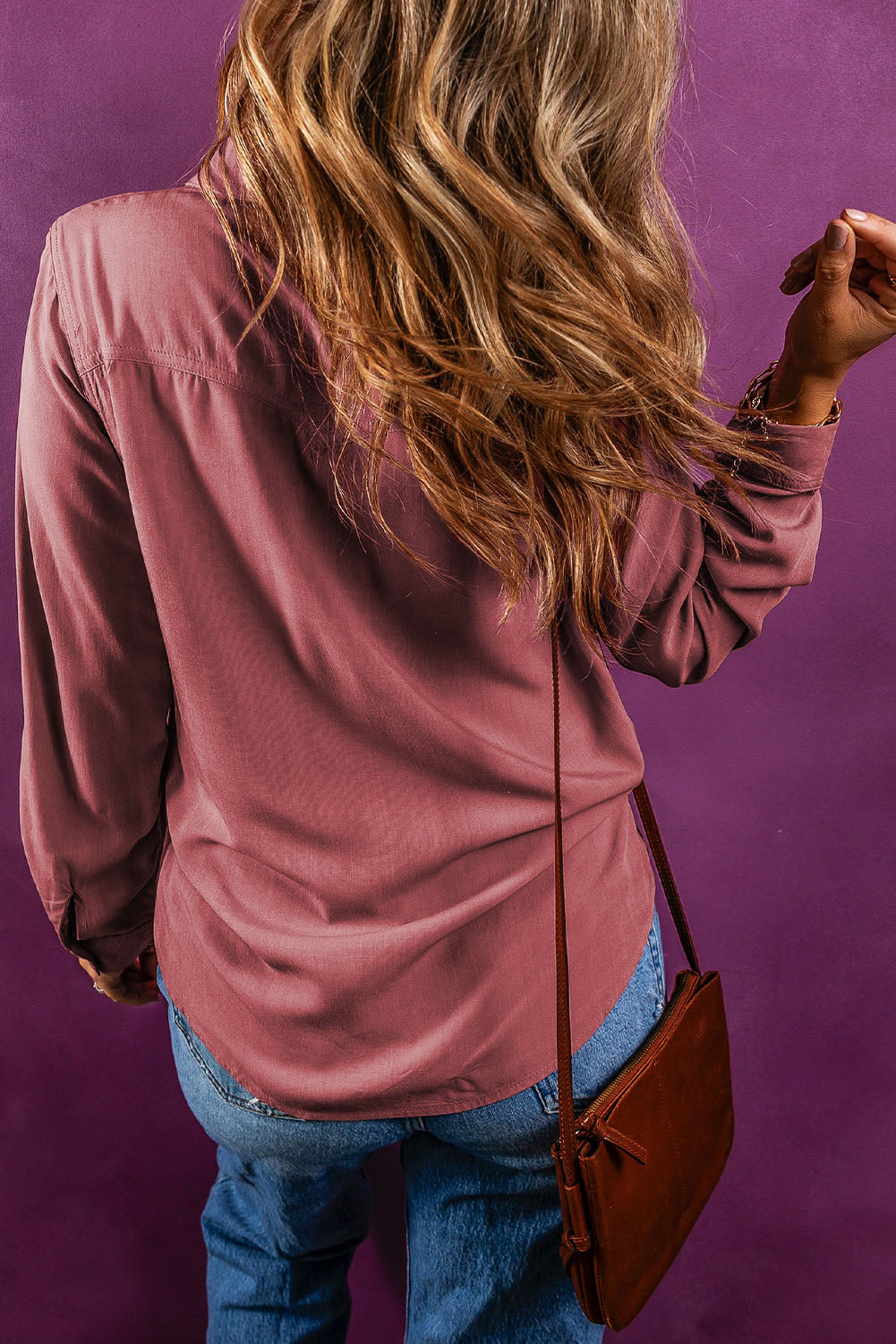 Chest Pockets Loose Fit Shirt