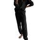 Long Sleeve Top and Drawstring Pants Lounge Outfit