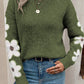 Flower Sleeve Drop Shoulder Sweater