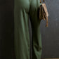 Elastic Waist Casual Wide Leg Pants