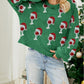 Cheer for Christmas Round Neck Casual Sweater