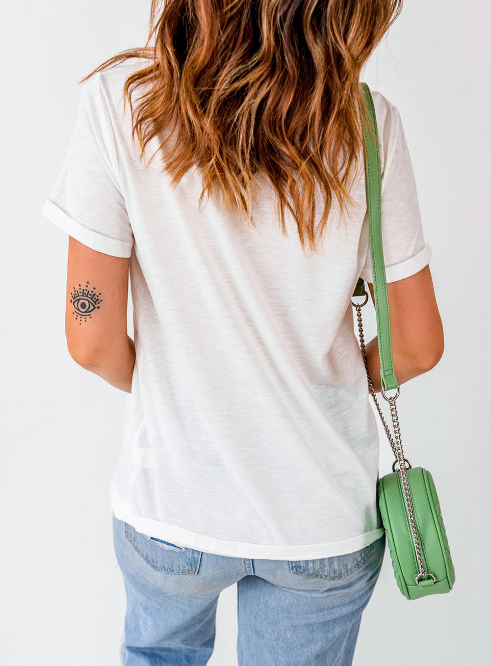 Bohemian Floral Embroidered V Neck Blouse