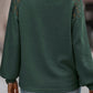 Lace Long Sleeve Textured Pullover