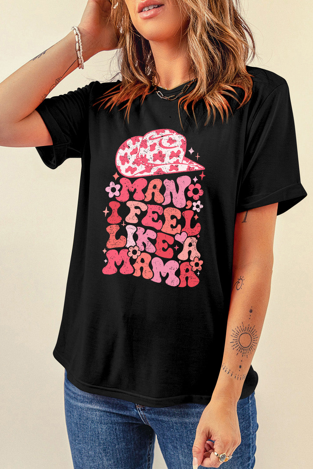 MAN I FEEL LIKE A MAMA Graphic Tee