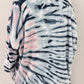 Tie-Dye Crewneck Long Sleeve Shift Pullover