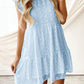 Swiss Dot Layered Mini Dress