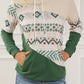 Geometric Color Block Patchwork Hoodie