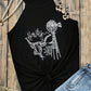 Western Howdy Embroidered O Neck Tank Top