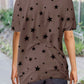Star Print Crew Neck T-shirt