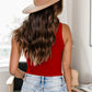 Round neck Sleeveless tank Top