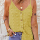 Button Front Swiss Dot Tank