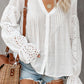 Rekindle Eyelet Button Up Top