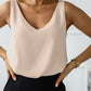 Deep V Neck Loose Tank Top