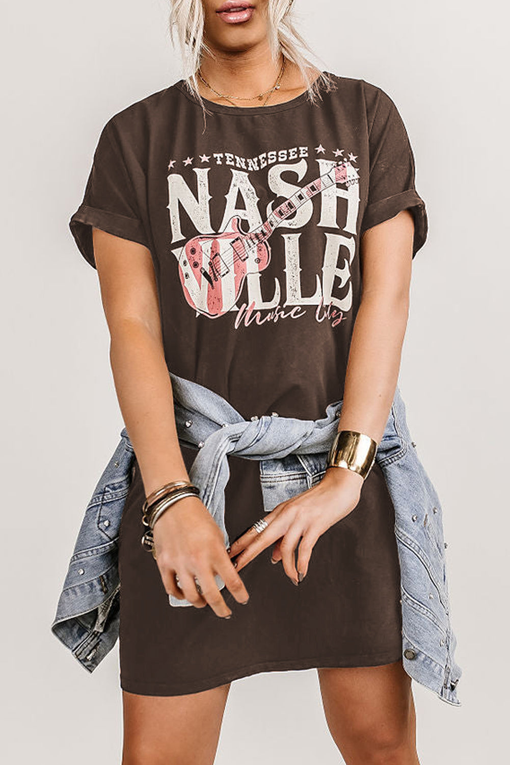 Nashville Music Festival Trending T-Shirt Dress