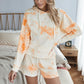 Spring and summer loungewear tie-dye sets