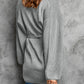 Robe Style Rib Knit Pocketed Cardigan with Belt
