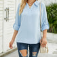 Long-sleeved shirt jacquard fur ball casual loose tops
