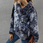 Winter warm tie-dye sweatshirt