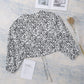 Leopard Print Drawstring Pullover Blouse