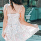 Tiered Babydoll Ruffled Floral Dress