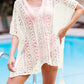 Crochet Knitted Tassel Tie Kimono Beachwear