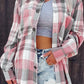 Plaid Button Up Patch Pocket Shirt