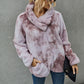 Winter warm tie-dye sweatshirt