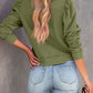Vintage Washed Puff Sleeve Sweatshirt