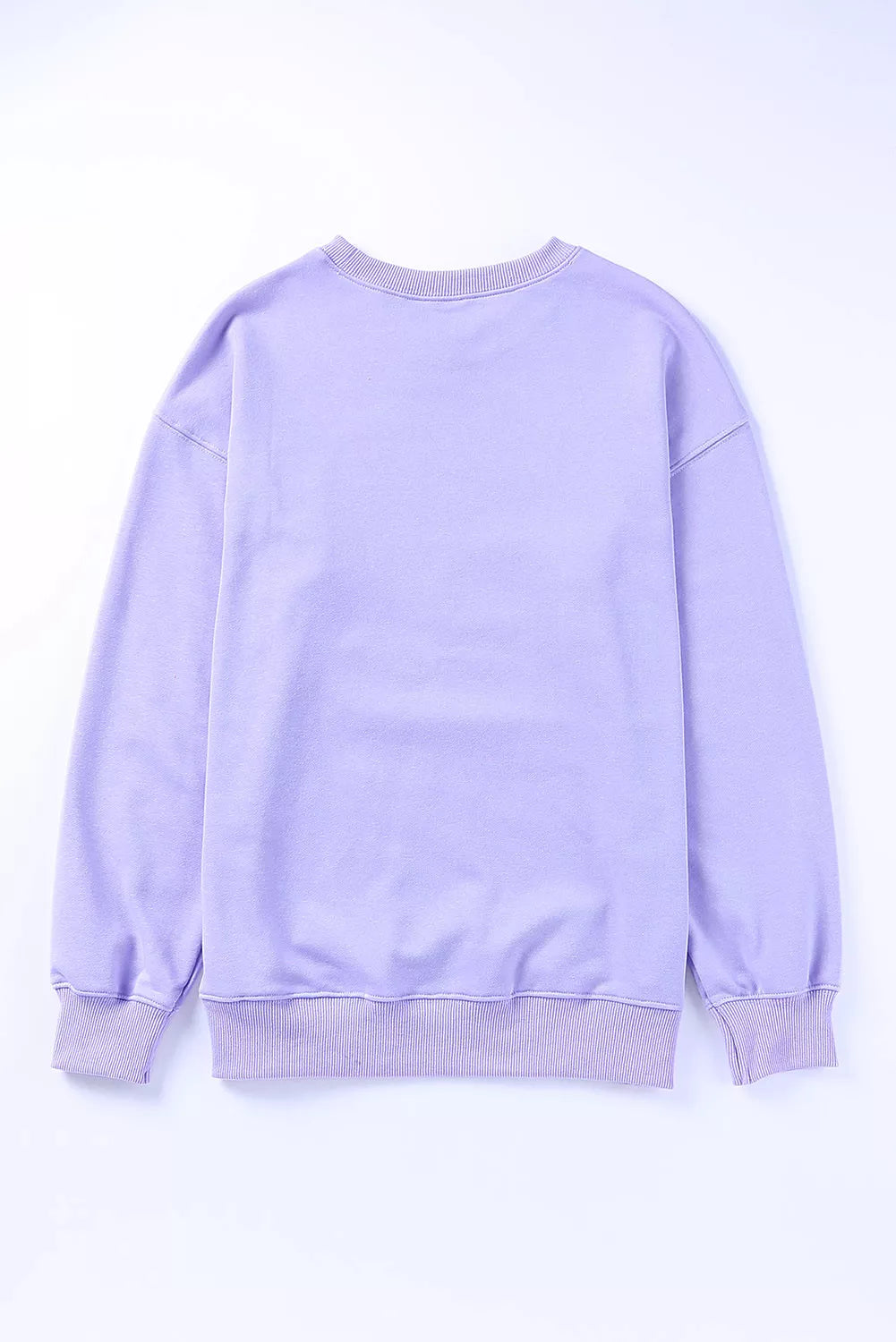 BABE Letter Graphic Pullover Sweatshirt